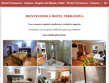 Tablet Screenshot of motelterranova.cl